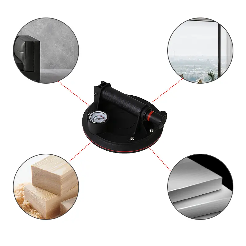 8 inch Glass Vacuum Suction Cup Pads Tile Stone Lifter Suckers 6