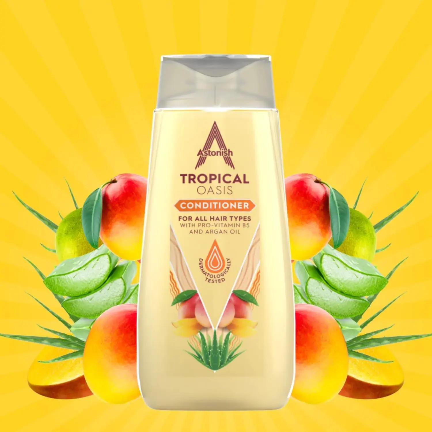 Astonish Tropical Conditioner with Argan Oil, 375Ml