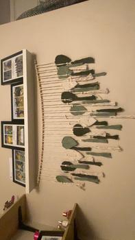 Product Review of Boho Style Leaf Design Wall Decor, Creative Handmade Woven Wall Art, Wall Hanging Decor for Home Living Room Bedroom from S**a B**y (**) 0