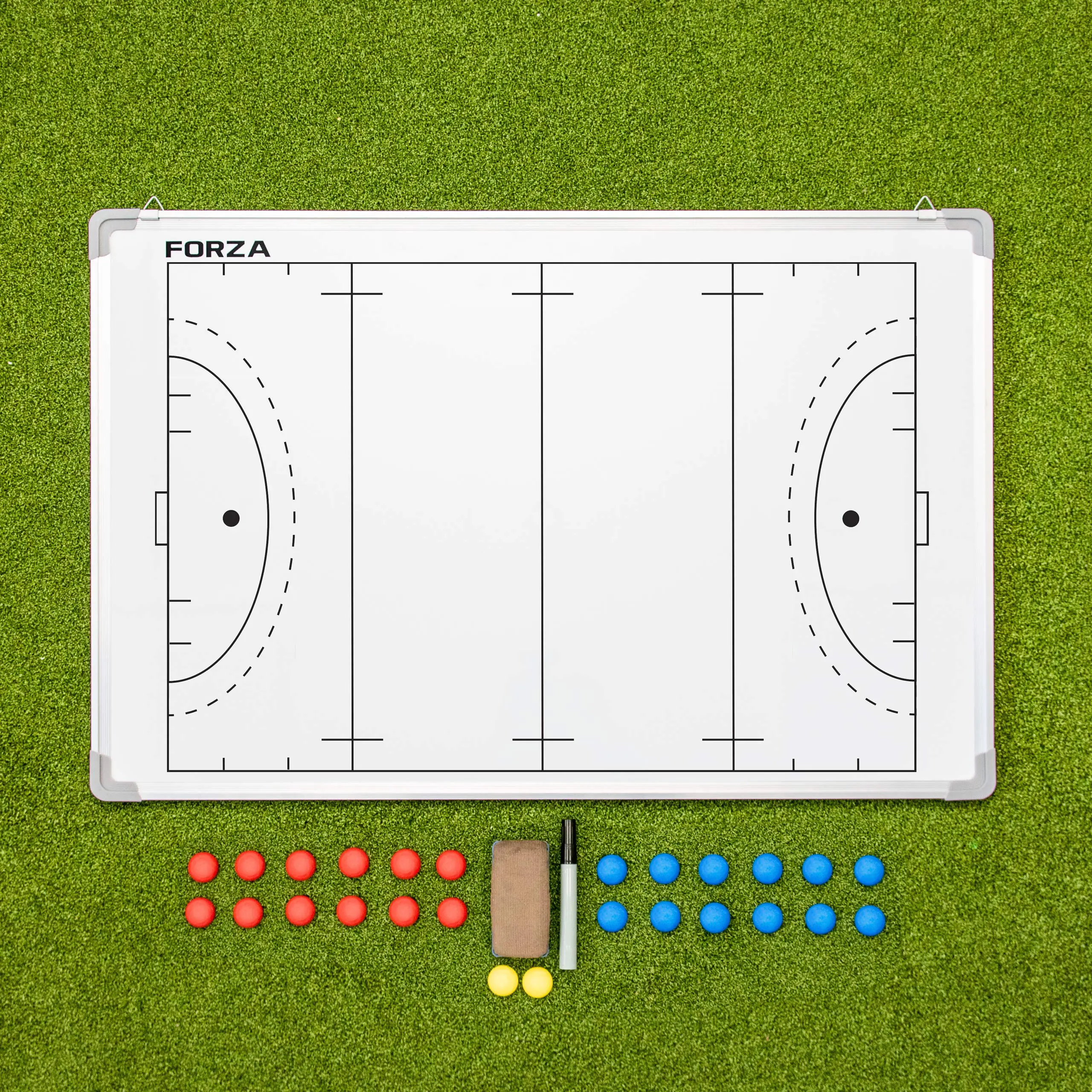 FORZA 90cm X 60cm Double-Sided Hockey Coaching Board