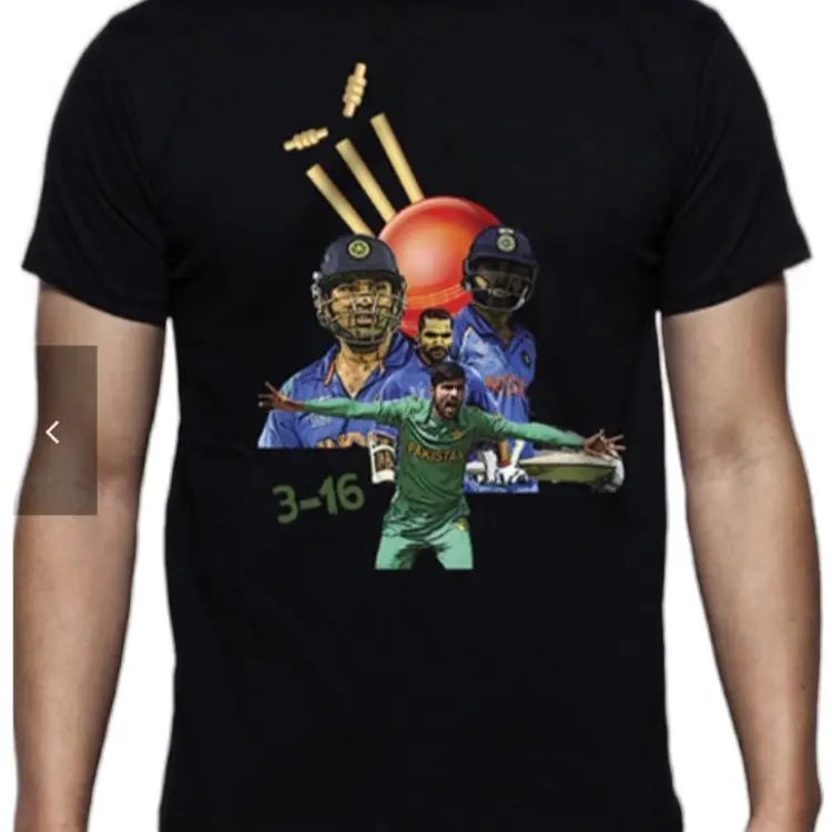 JEEVEY JEEVEY Special Edition Champions Trophy T-Shirt - Mohammed Amir Match Figures 3-16