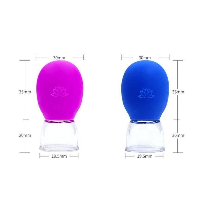 Product Introduction of Silicone Cupping Massage Cup For Body Fac Neck Eye Massage Vacuum Tank Body Facial Care Anti-aging Beauty Tool 21