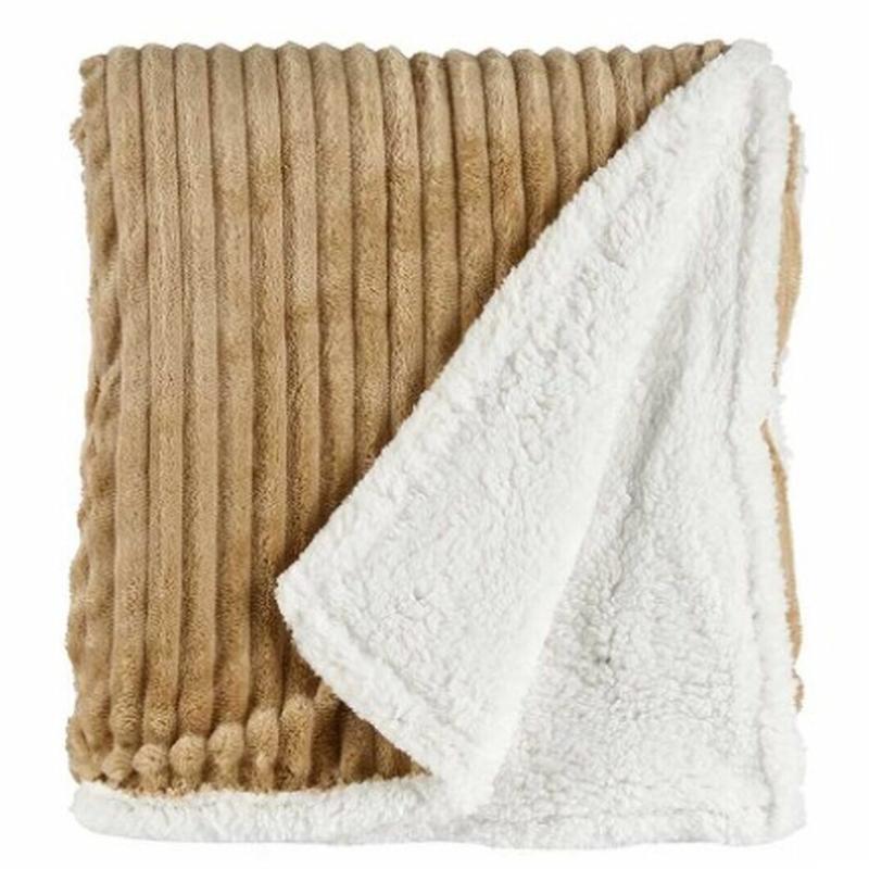 Home essentials luxury double layer throw 140x180cm blanket 3