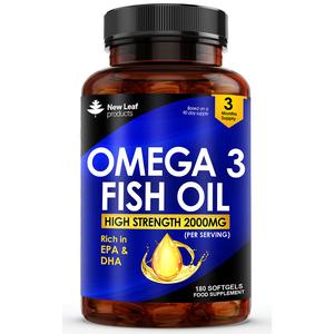 New Leaf Omega-3 Softgels 2000mg 180 Softgels