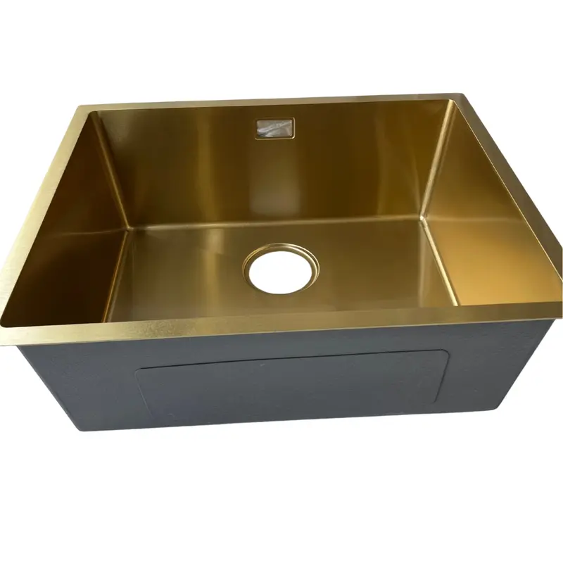 Gold Stainless Steel Kitchen Sink – A Perfect Blend of Elegance and Durability for Modern Kitchens 1