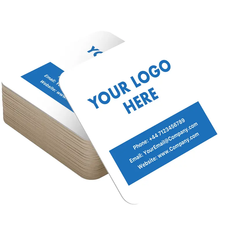 Corporate Events & Promotions Business Logo Drink Mats Cardboard Coaster Drink Mat for Work offices 8