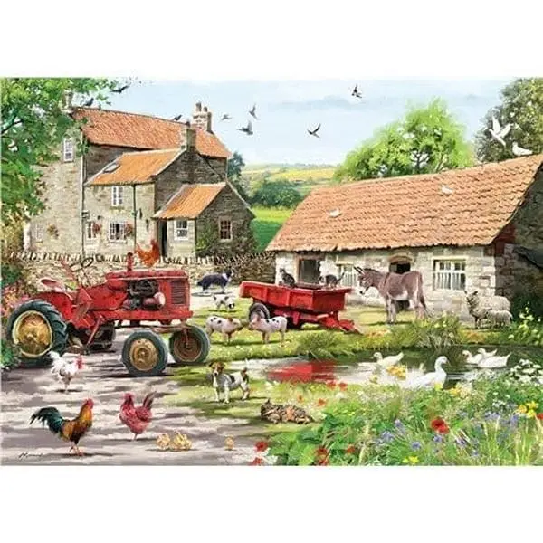 1000 Piece Jigsaw Puzzle - On The Farm