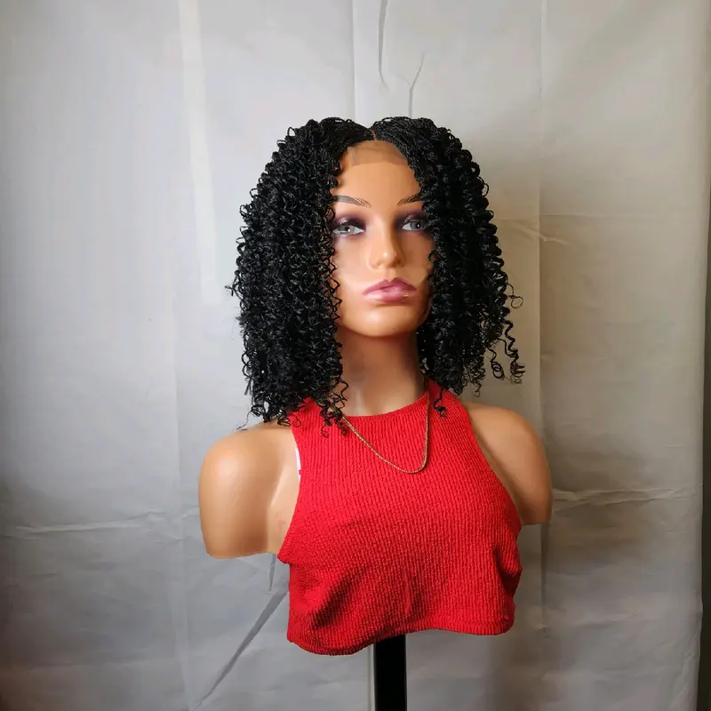 Davina twists on curls, black, 14 inches 1