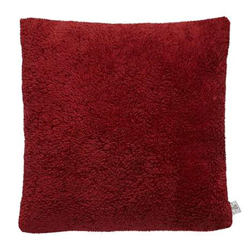 BRIT HOUSE LUXURY SOFT TEDDY BEAR SHERPA FLEECE CUSHION COVER FILLED CUSHION 18" OR 24" 6