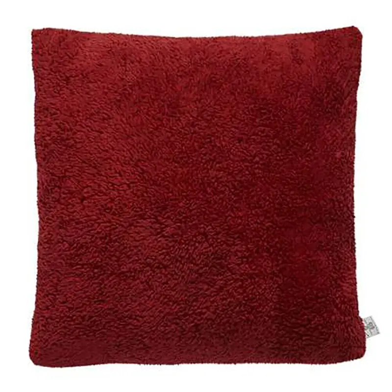BRIT HOUSE LUXURY SOFT TEDDY BEAR SHERPA FLEECE CUSHION COVER FILLED CUSHION 18" OR 24" 6