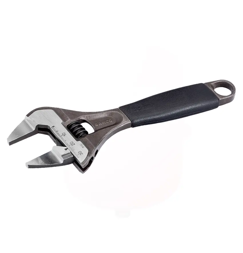 Bahco 200mm 8" Ergo EXTRA WIDE 38mm Adjustable Slim Jaw Wrench Spanner 9031T