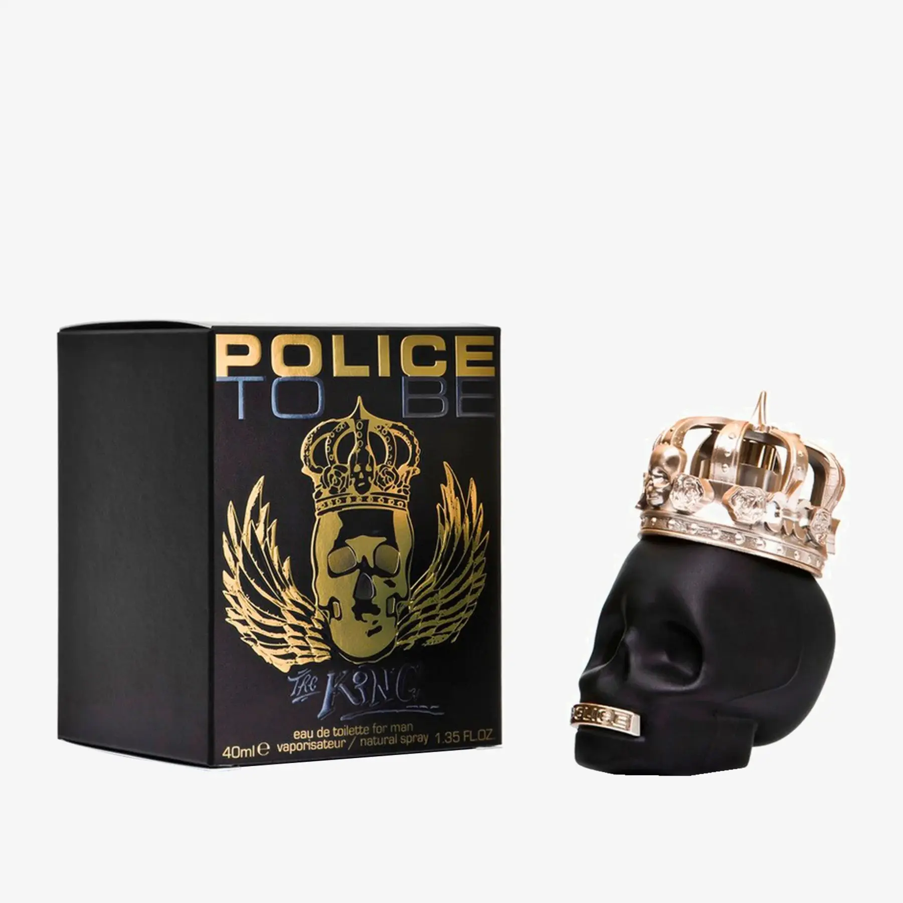 Police To Be The King Eau de Toilette 40ml Fragrance For Men