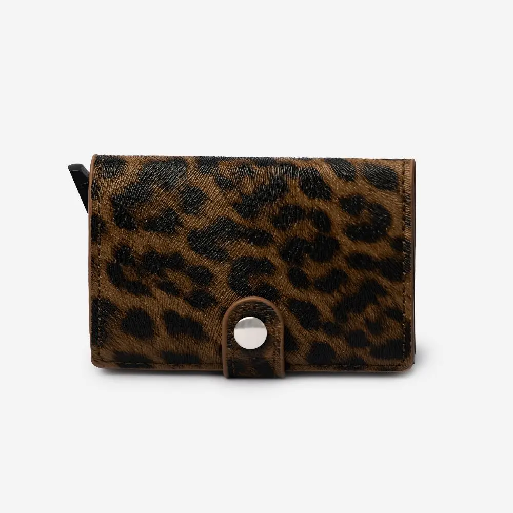 Wallie Leo Dark Mini Women Wallet - Luxury Card & Bill Holder