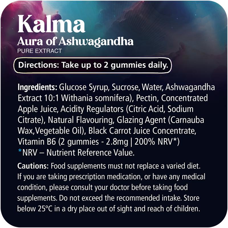 Kalma Pure Ashwagandha Extract | Trial Pack x10 Gummies | Vegan | Gluten Free | GMO Free | Dairy Free 4
