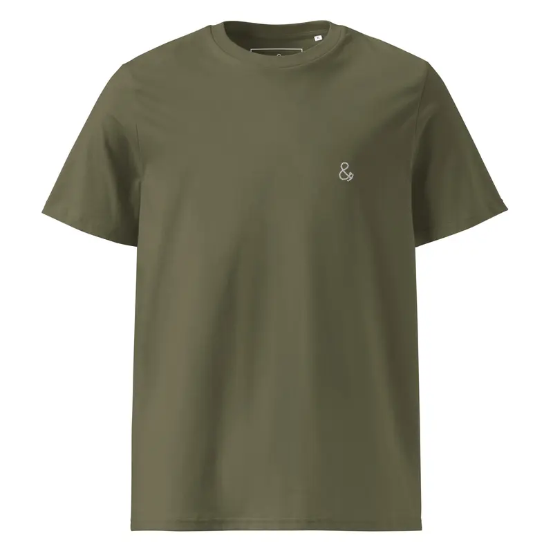 ANCHOR & CREW Ampersand Signature Organic Cotton Embroidered T-Shirt 3