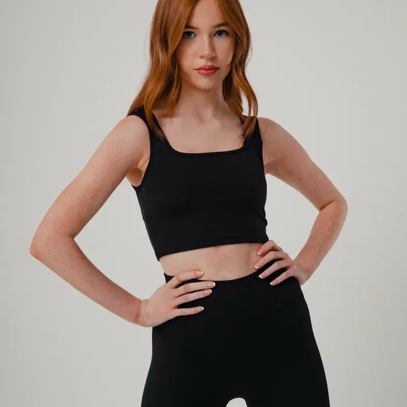NOALUA Luxe Vest Top Activewear for Women - Light Support, 4 Way Stretch, Noalua Logo 6