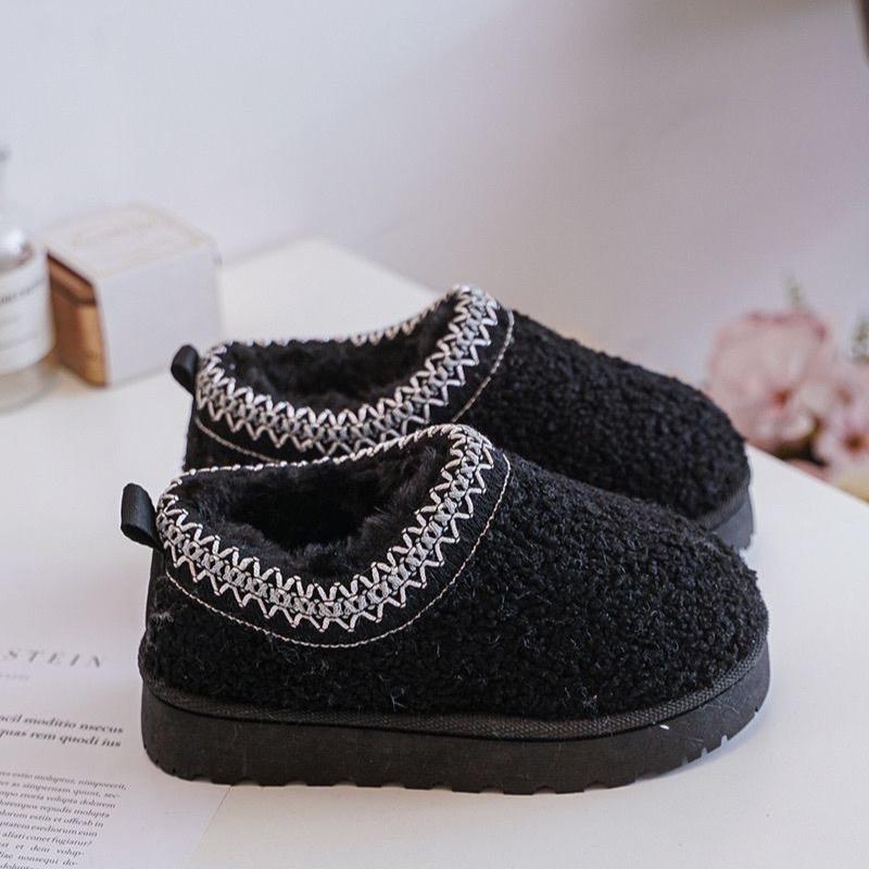 Ginger Ivy FLEECE texture fashion slipper shoe for KIDS and ADULTS(20211), Kids Winter Shoes, Kids Daily Shoes, Child's Fashion Shoes 1
