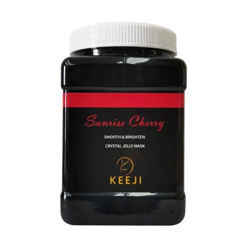 Keeji SUNRISE CHERRY Hydro Jelly Powder Mask - Skin Care - 650g - Cruelty Free - Moisture Calm Soothe Boosting face mask - Smooth, Peel, Skin Repair
