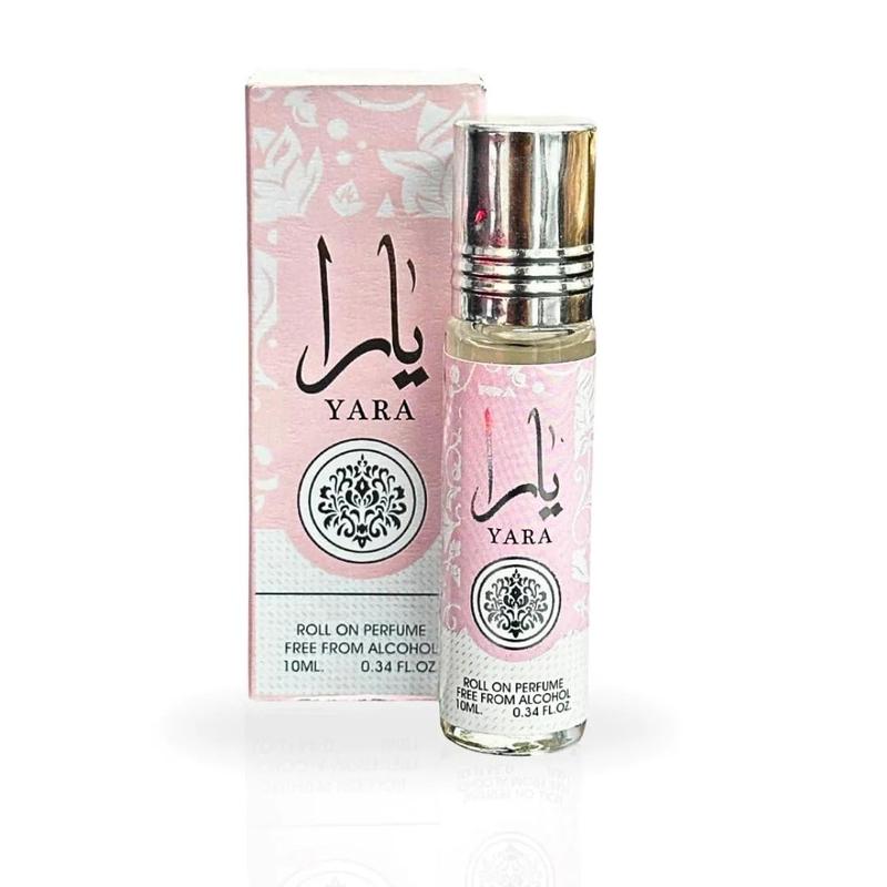 Yara Pink 10ml Perfume Oil Roll On Bottle Sandalwood Vanilla Musk 0