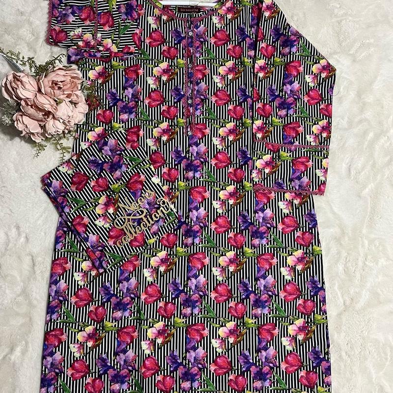 Binsaeed 2pc co-ord set soft khadar winter collection medium to 2xl have trouser 1