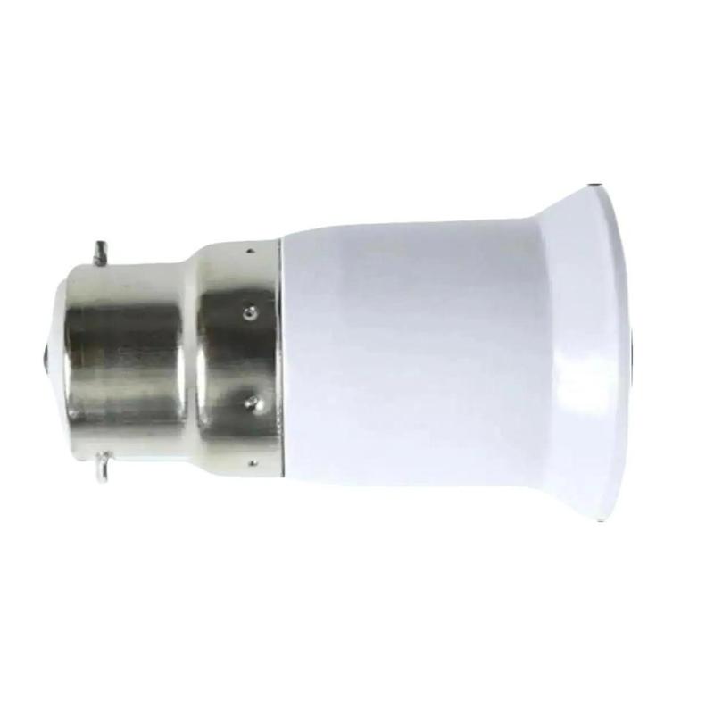 High-Quality B22 to E27 Lamp Holder Adaptor - Flame-Retardant Material 1