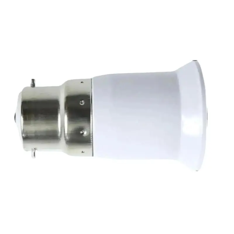 High-Quality B22 to E27 Lamp Holder Adaptor - Flame-Retardant Material 1