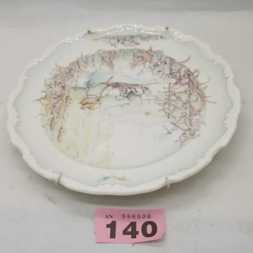 Vintage Royal Doulton Wind in the Willows Plate 21cm Ratty and Mole Go Boating