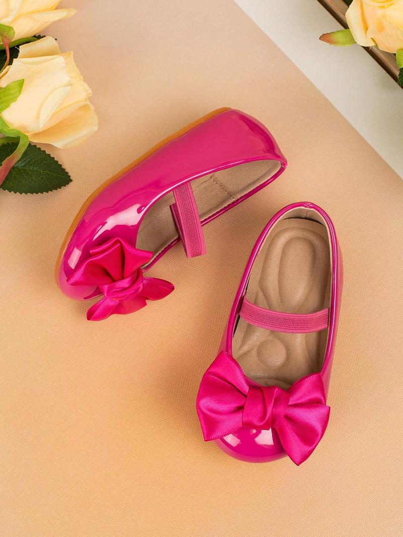 Product Introduction of 1 Pair Cute Bow Design Soft Bottom Non-Slip Flat Baby Walker Shoes, Suitable For Spring, Summer, Autumn, Winter 13