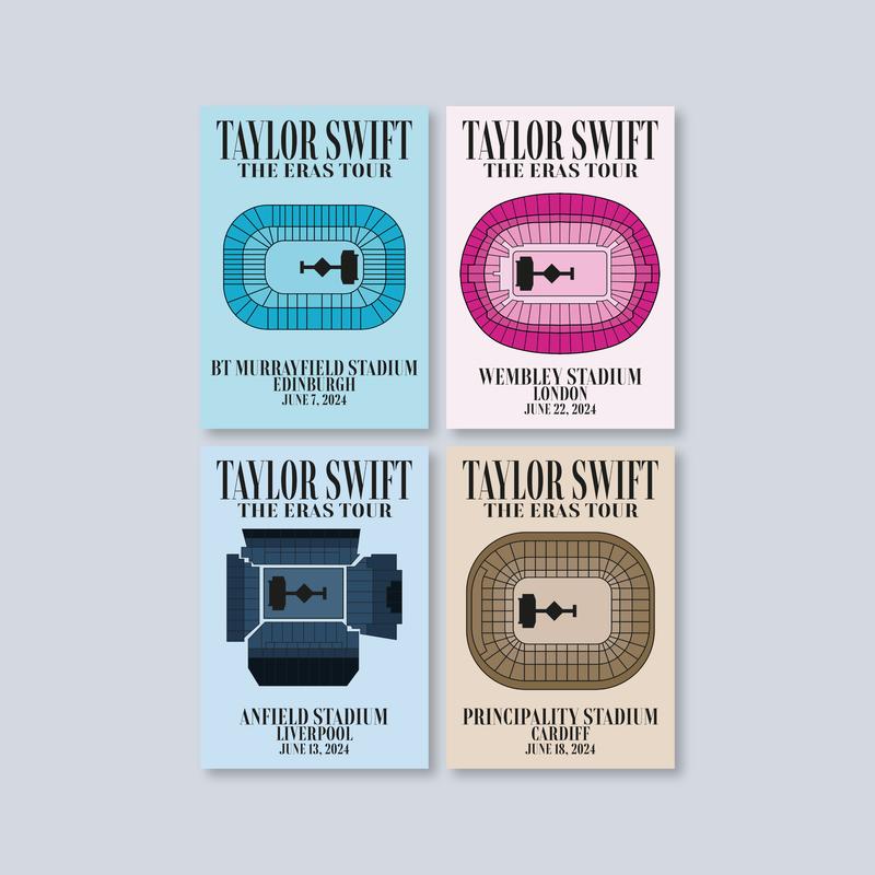 Taylor Swift Customised The Eras Tour Seat Poster 3