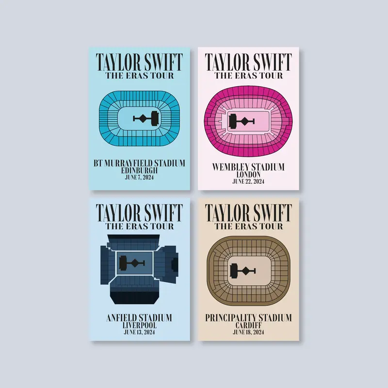 Taylor Swift Customised The Eras Tour Seat Poster 3