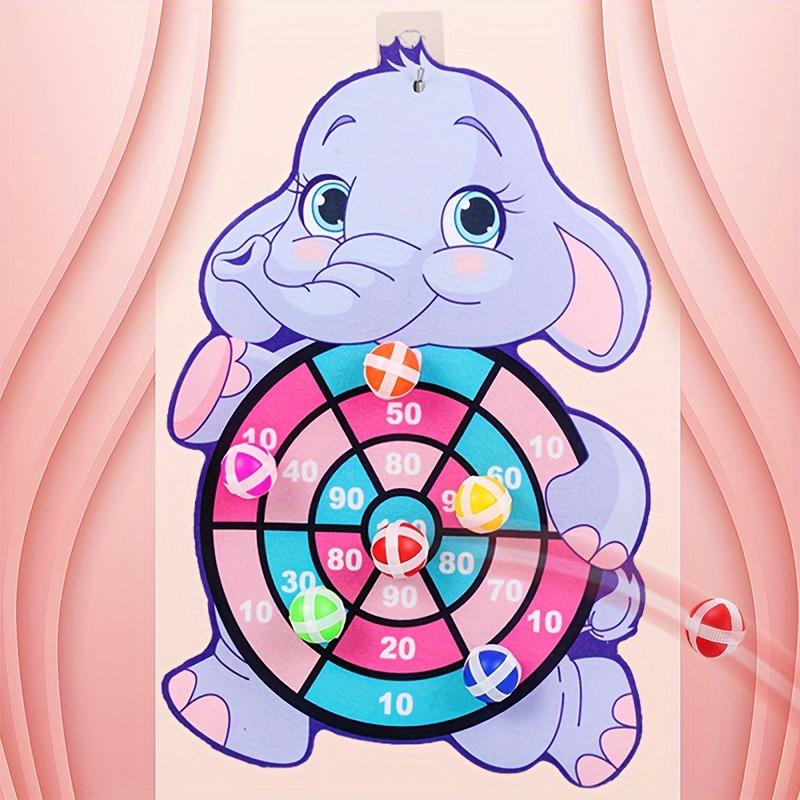 1set Colorful Elephant Sticky Ball Toss Safe, Interactive Family Game Enhancing Coordination & Bonding, Perfect Indoor/Outdoor Fun Game Christmas, Halloween Gift 2