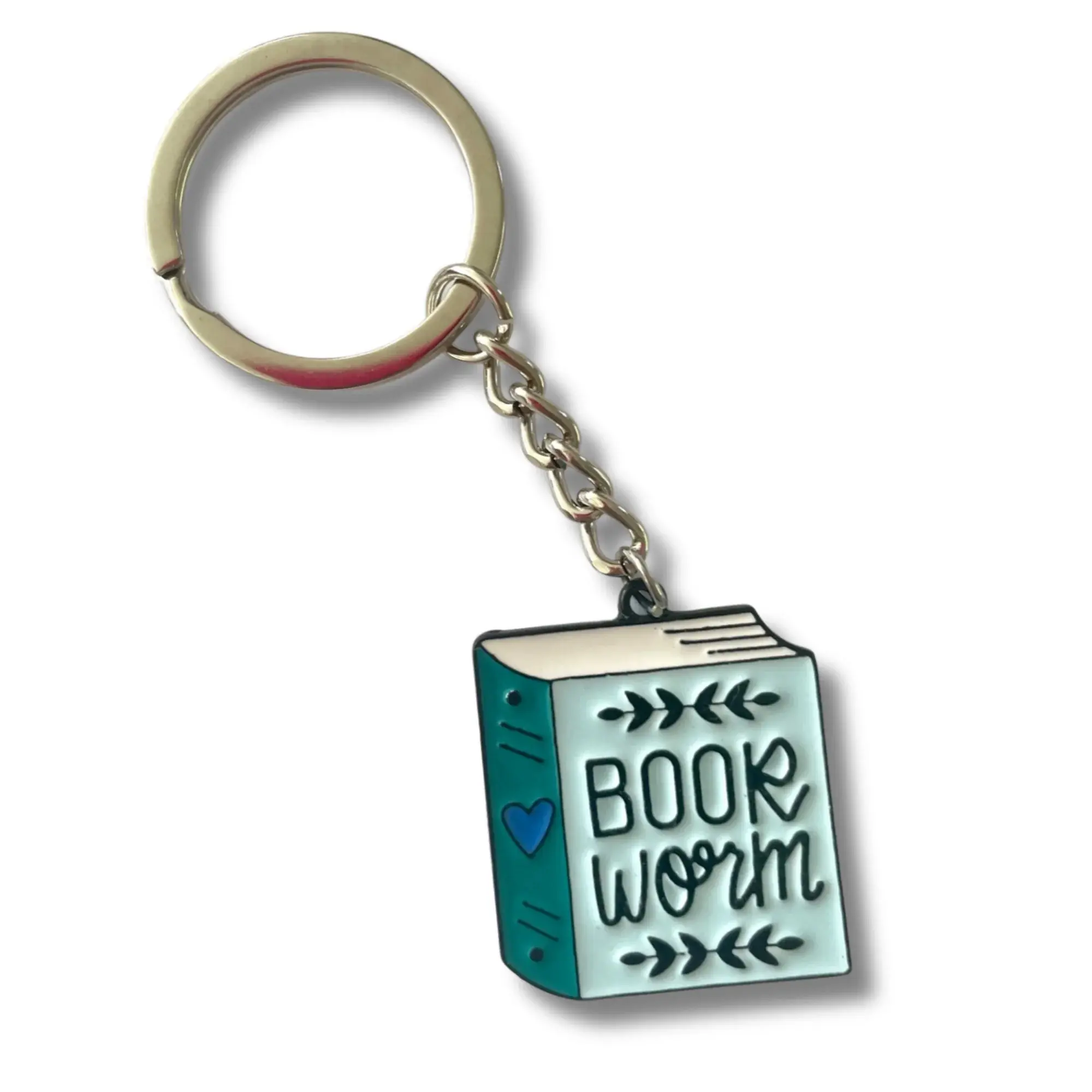 Book worm keychain - Book themed, book lovers, BookTok