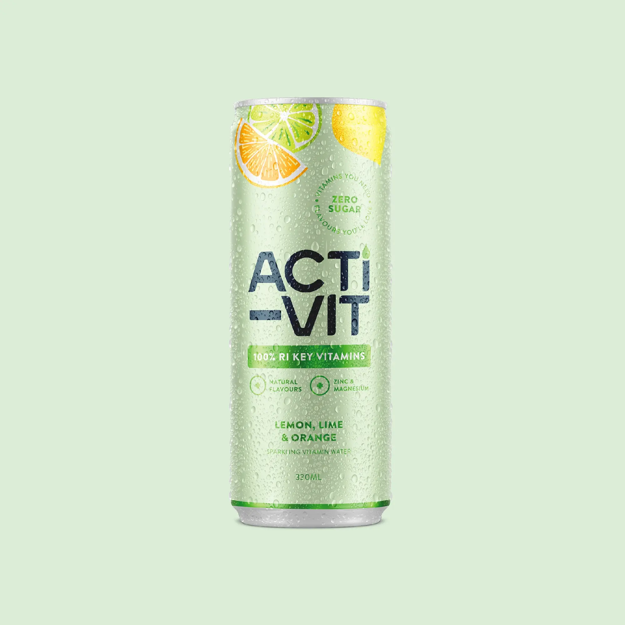 Acti-Vit Vitamin Drink - Lemon, Lime & Orange - Natural Sugar Free Vitamin Drink