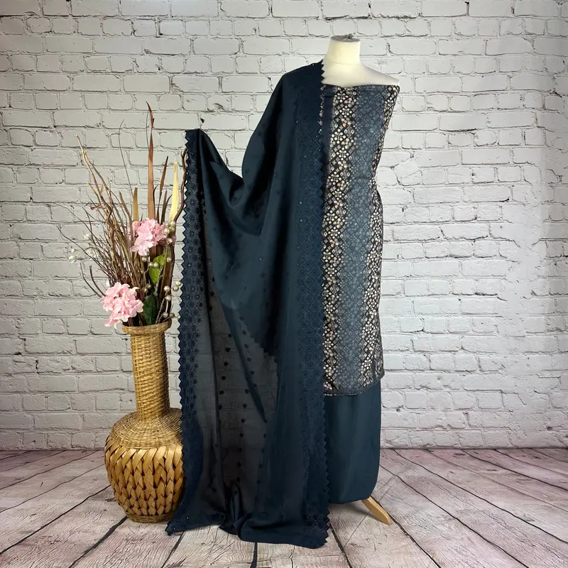 Self Print Floral Garam Suit 4