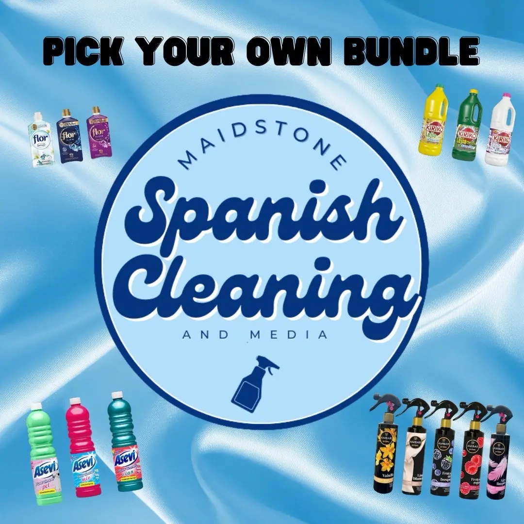 Maidstone’s BYO bundle - floor cleaners, surface sprays, toilet gels, washing up liquid, Laundry items