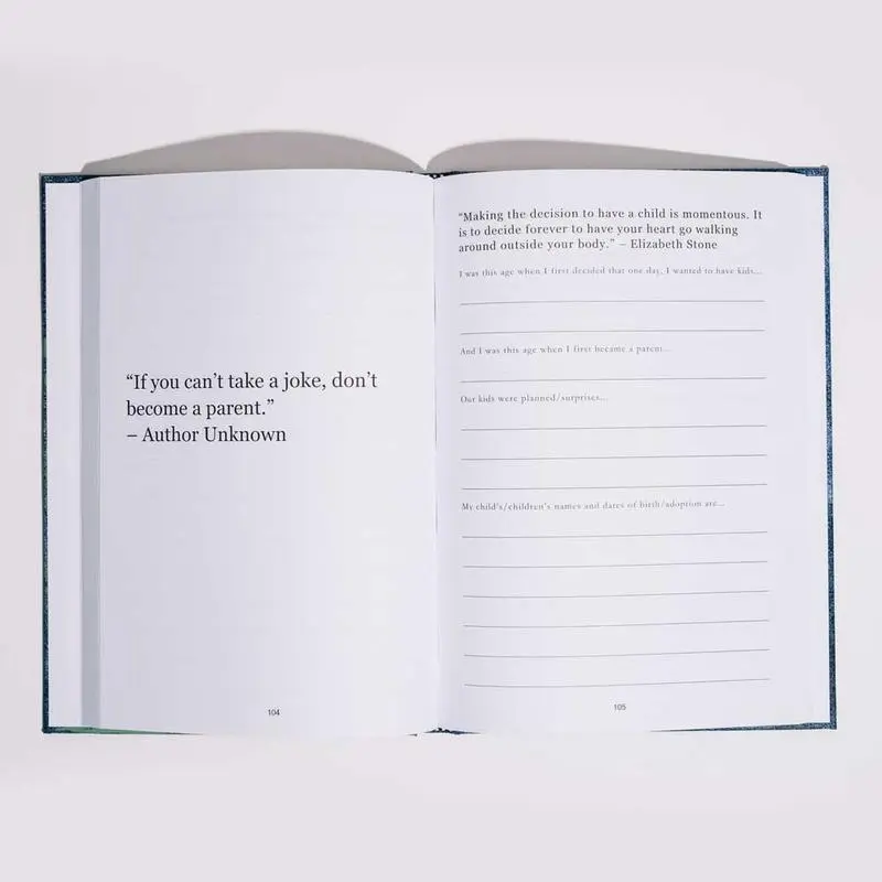 Hear Your Story - Mom/Dad, I Want to Hear Your Story Bundle -Give your Mom and Dad the gift they will love! 6