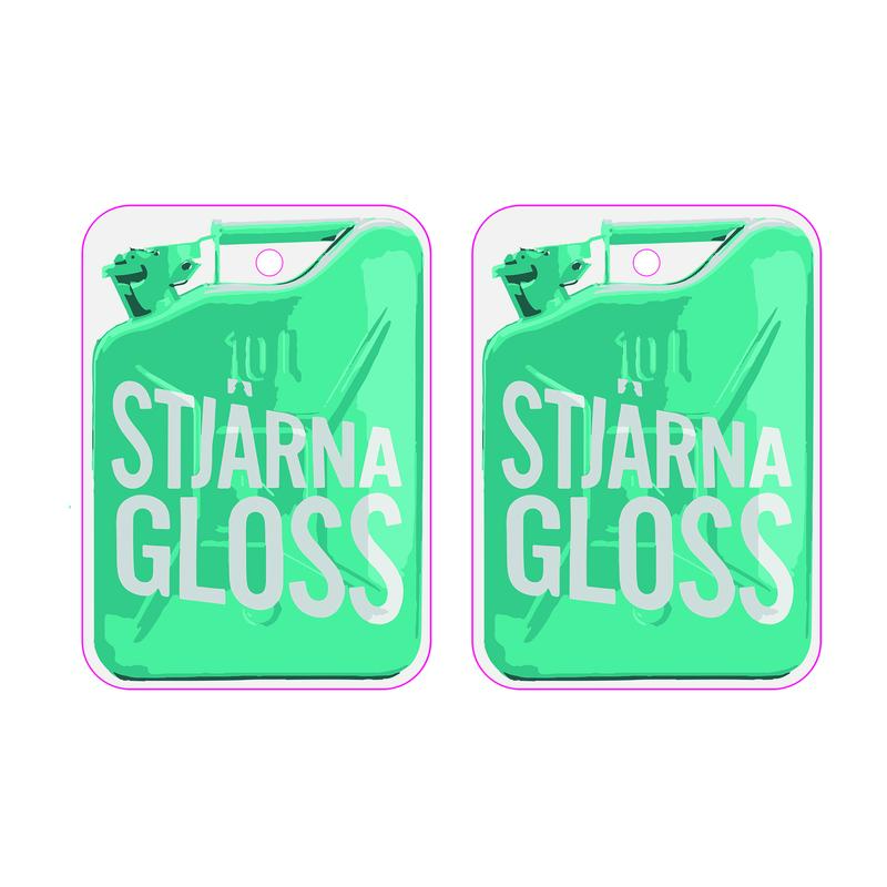 Stjarnagloss Fuel Can Air Freshener - Hanging Type - Aftershave Aroma 1