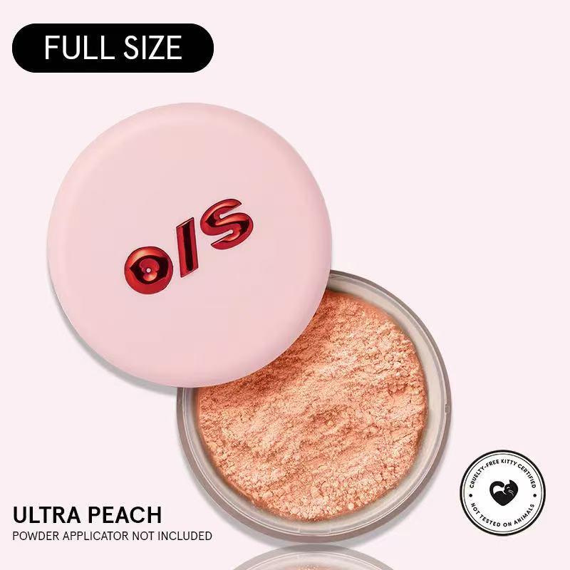 Product Introduction of ONESIZE Pure Desire and Atmosphere Makeup Loose Powder Blush Set with Puff - Ultra Pink No.1 - 10g 4