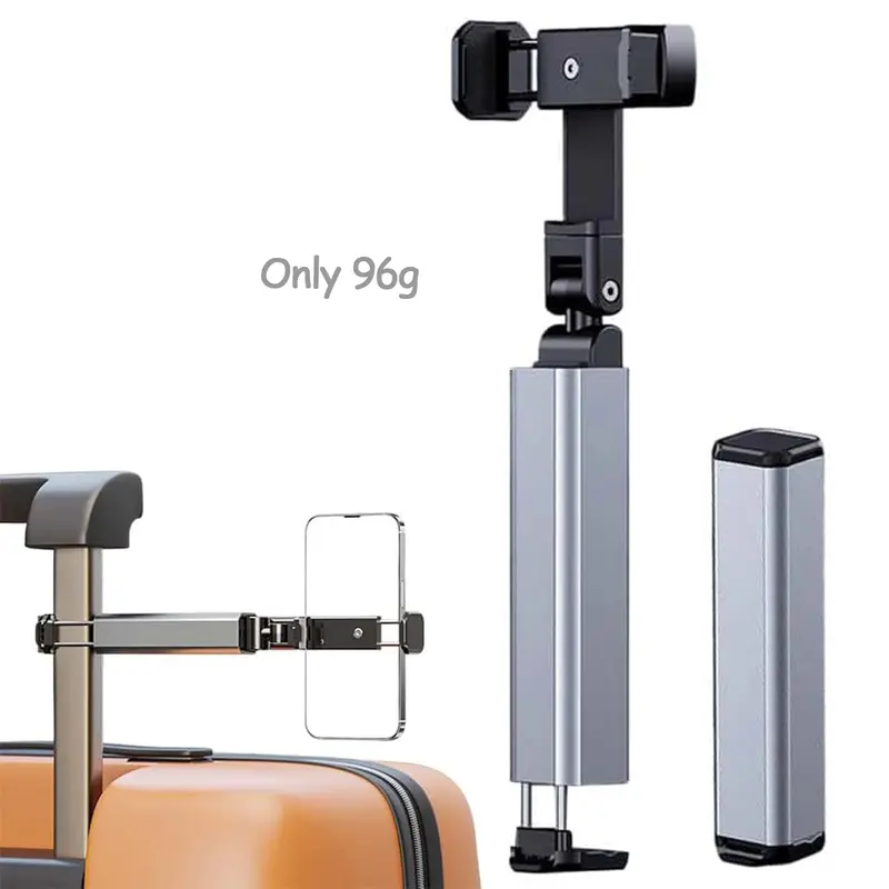 Magic Portable Phone Holder all-in-one anti-shake handheld, Stand Aluminium Alloy with Multi-Directional 360° Rotation, Sturdy and Undestroyablel, Retractable Foldable Holder for All Phone, with iphone 16, Table, Traveler Must Have 1