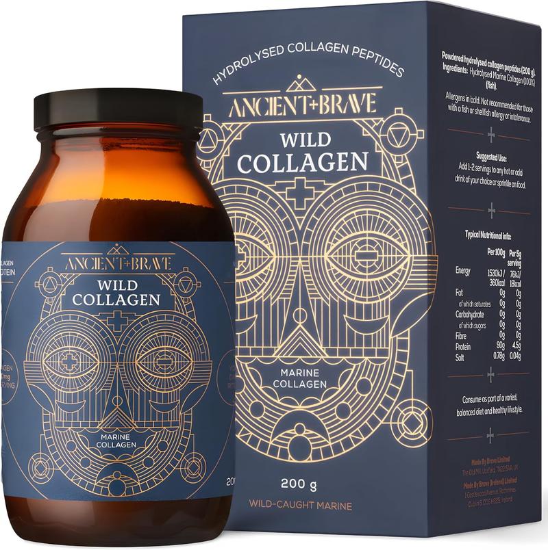 Product Introduction of Wild Collagen Powder 200g - Marine Pure Hydrolyzed Collagen Peptides Supplement - Best Collagen Powder for Women (Fish) - High Protein, Fasting Friendly - Halal & Kosher Certified Healthcare Dietary Edible Fitness alpha  lipoic 0