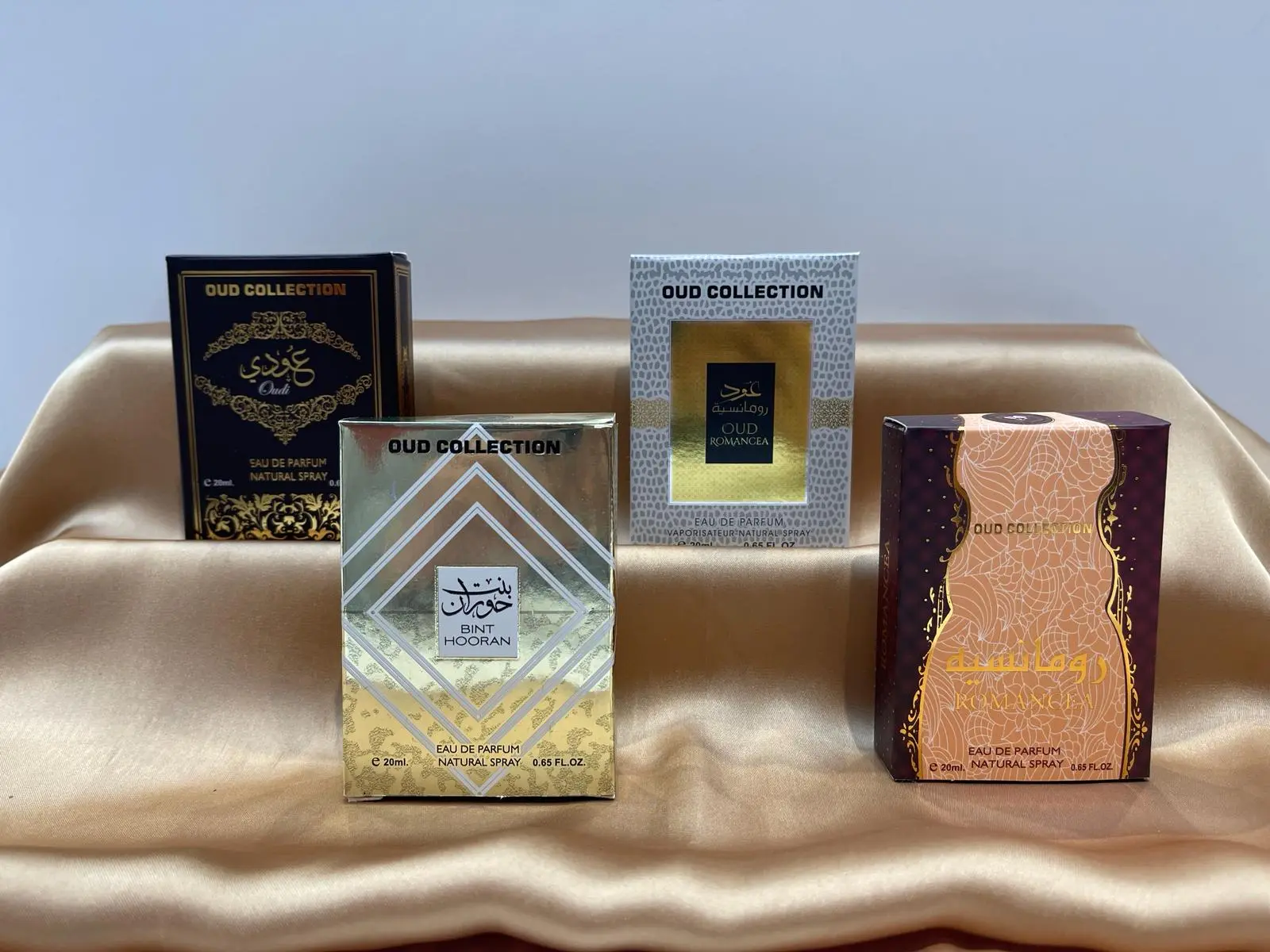 Oud Collection - perfume spray, Oud Romania, Oudi, Bint Hooran, Romancea, (20ml)