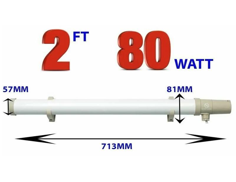 Product Introduction of Sunhouse Dimplex Group Tubular Heater with Built in Stat Thermostat 2FT 713mm Total length Tube 80W Sunhouse Splash proof to IPX4 standard SHTTH2 2