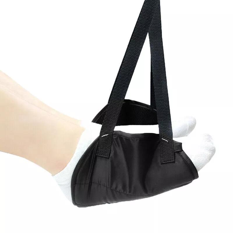 Product Introduction of Travel Foot Rest Footrest Leg Pillow Airplane Flight Foam Cushion Sling - Comfortable and Portable 4