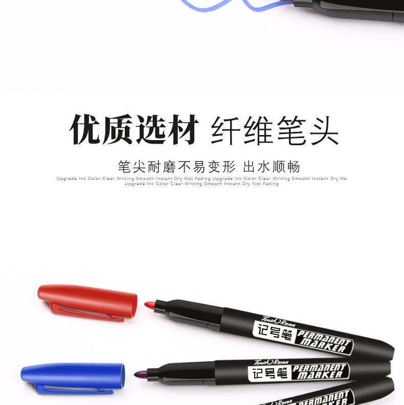 Product Introduction of 6 PCS Permanent Marker Pens – Waterproof Ink Sketch Markers for Manga & Art 🎨✏️ 11