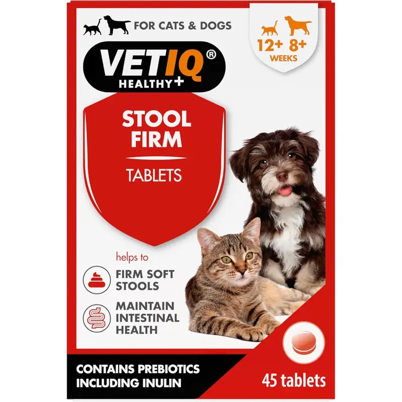 VetIQ Stool Firm (45 Tablets) Clear 0