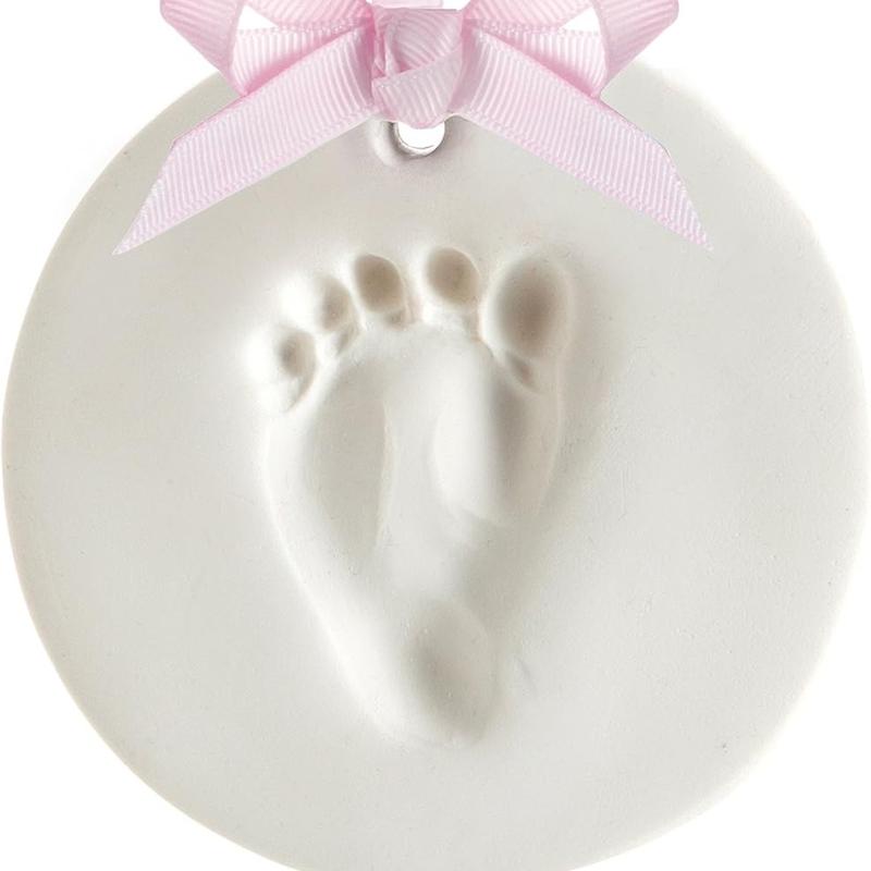Babyprints Baby Handprint or Footprint No Bake Keepsake Ornament, Excellent Mothers Day, Christening or Baptism Gift, Gift For New Mum, 50020 5