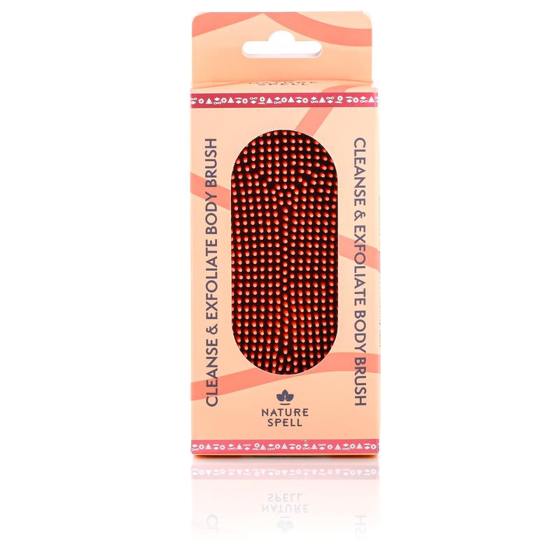 Nature Spell Cleanse & Exfoliate Body Brush - Double Sided Silicone Brush and Scalp Massager for Deep Cleansing and Gentle Exfoliation - Body Care 5
