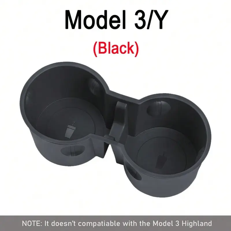 Cup Holder For Tesla Model Highland Center Console Storage Box Armrest Organiser Insert Phone Holder Accessories 0