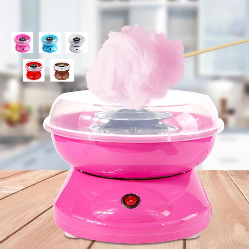 Electric Cotton Candy Machine Sugar Cotton Candy Maker Party DIY Portable Cotton Sugar Floss Marshmallow Machine Kids Gift 5