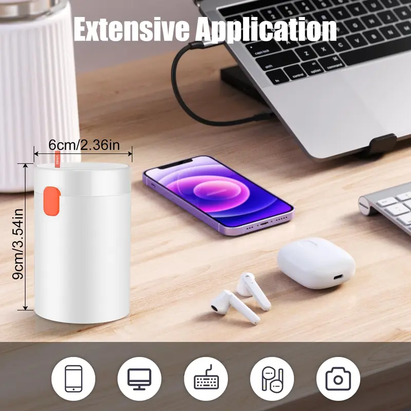 20 in 1 Multifunctional Cleaner Kit for Electronic Devices, Keyboard Cleaning Brush, Headphones Cleaner Kit for AirPods, Multi-Tool for Cleaning Laptop, Keyboard, Earbuds, Camera, Cellphones 6